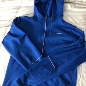 NIKE BLUE SWEATER